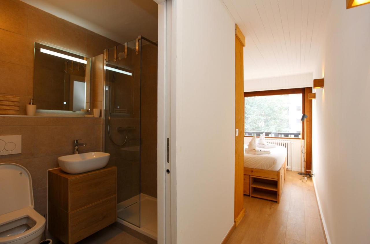Superbe T3 En Face Du Brevent, Chamonix公寓 外观 照片